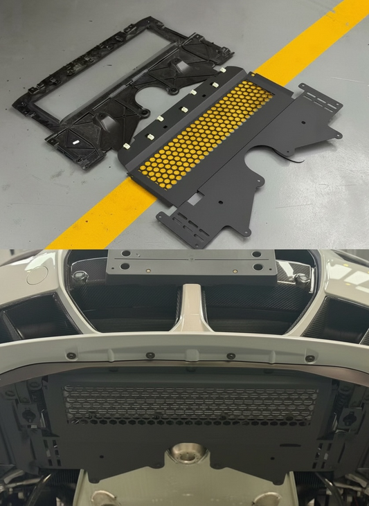 EVERKA G8X M2/M3/M4 Oil Cooler Guard - 3.4 lbs. Magnesium Alloy