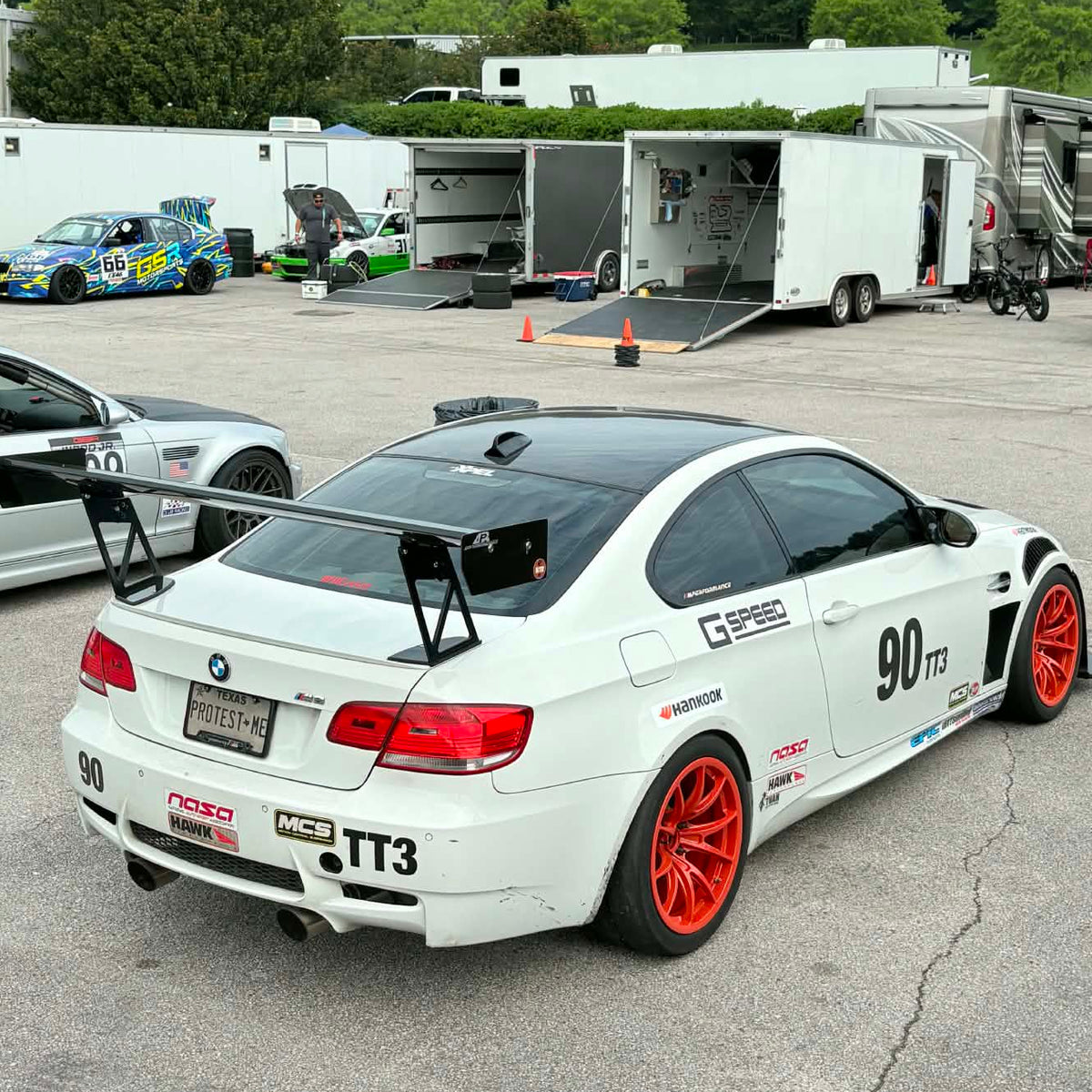 LUSSA BMW E9X M3 Forged Wheels - 18×11 Square