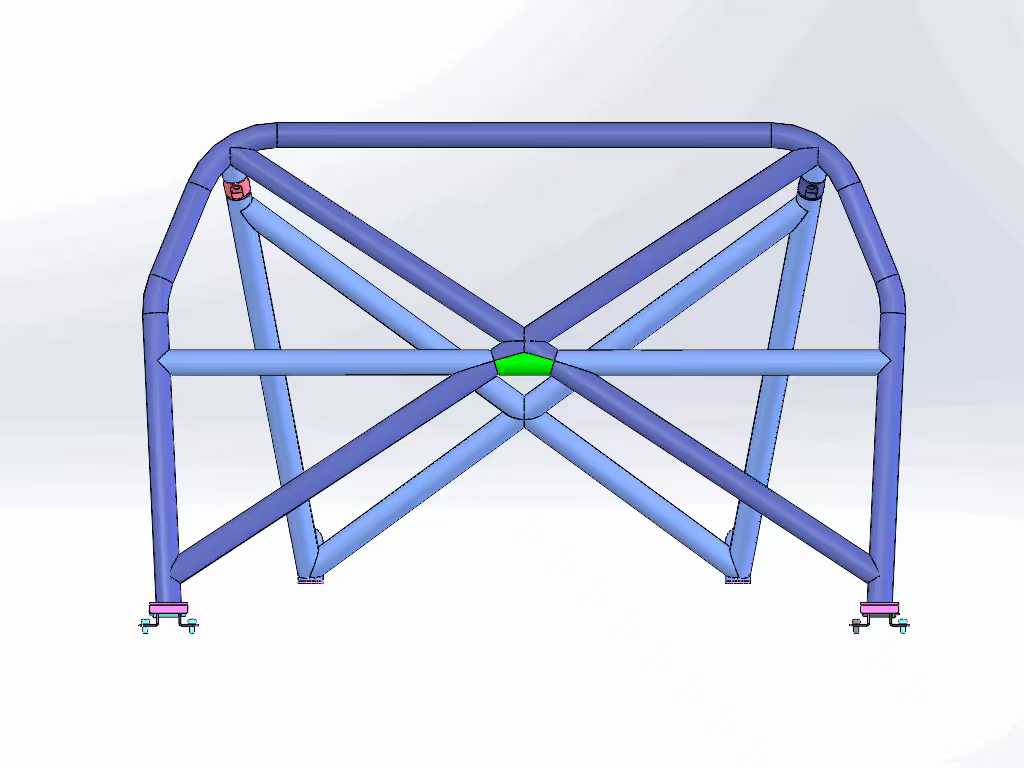 EVERKA BMW G82 M4 4-Point Bolt-In Roll Bar