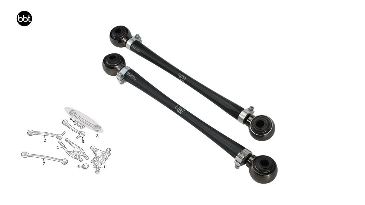 BBT Racing BMW E9X M3 Rear Kinematics Package