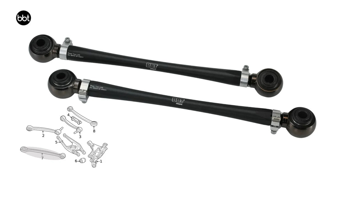 BBT Racing BMW E9X M3 Rear Kinematics Package