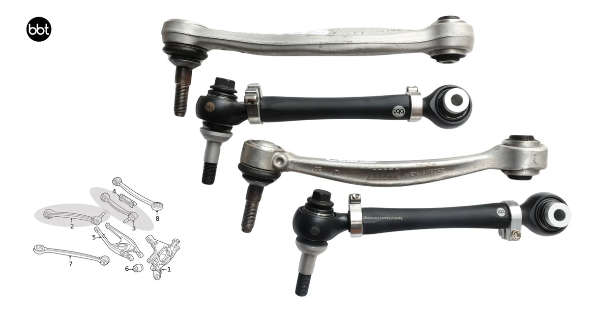 BBT Racing BMW E9X M3 Rear Kinematics Package